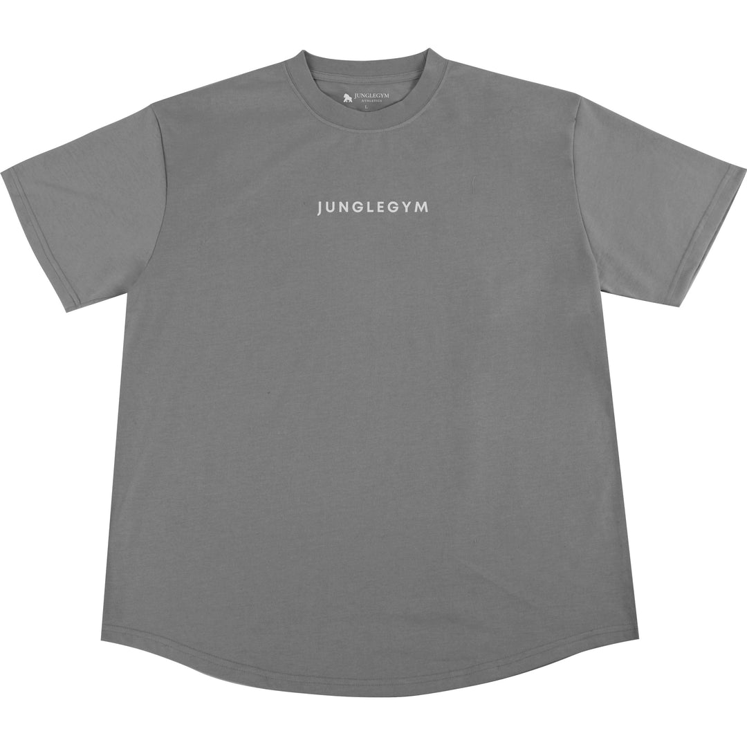 Premium Oversized T-Shirt - Smokey Gray (Angry Ape)