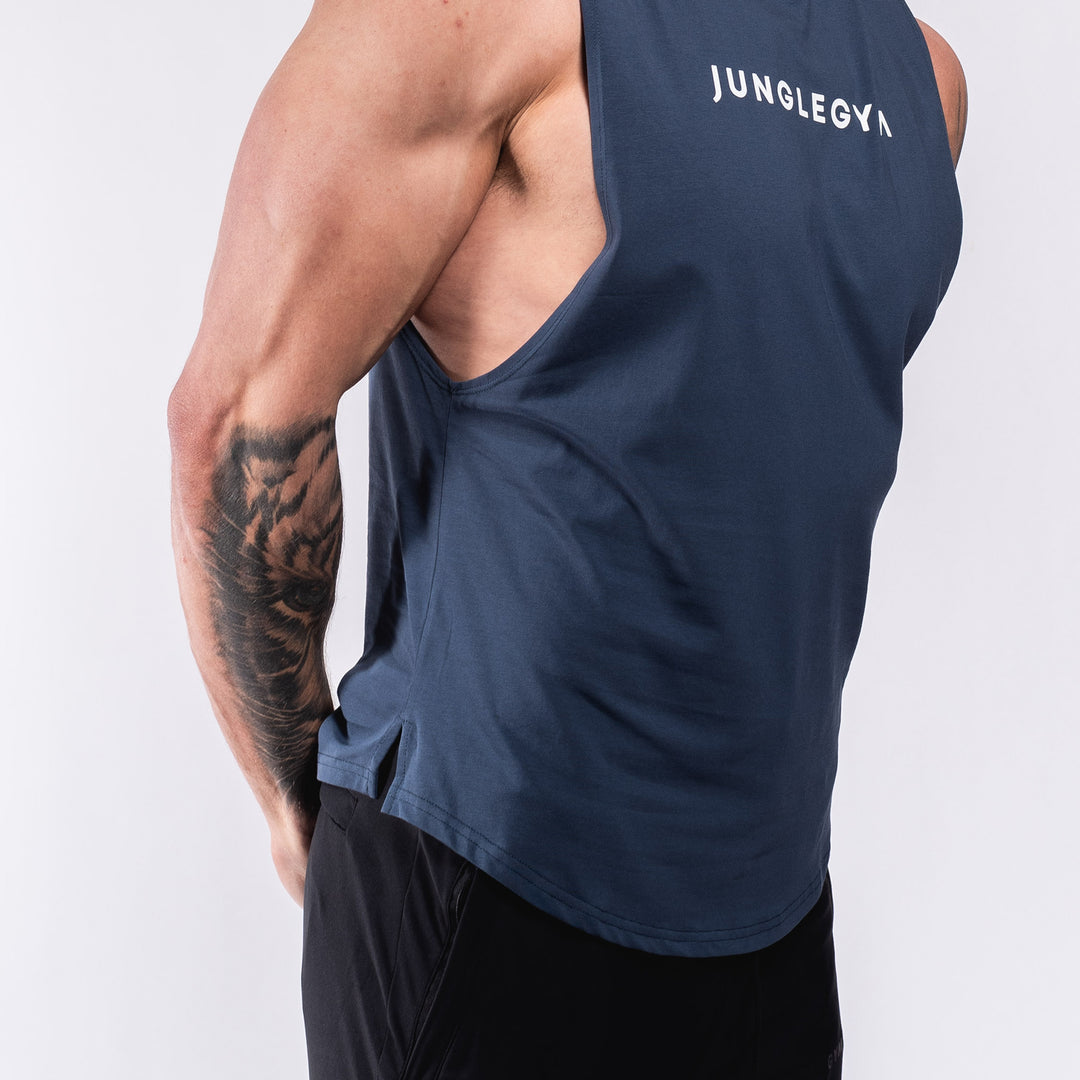 Performance Scooped Cutoff - Aegean Blue