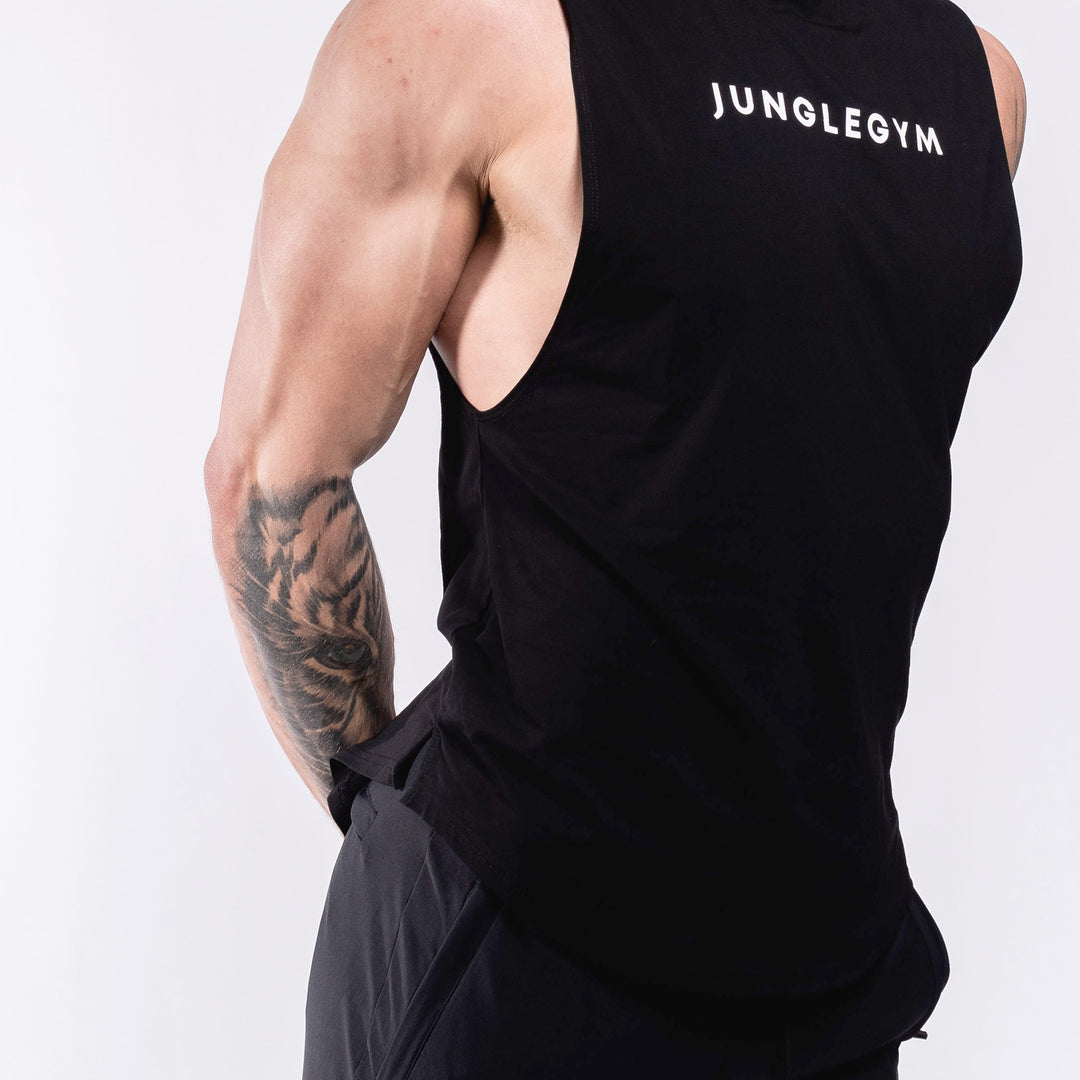 Performance Scooped Cutoff - Black