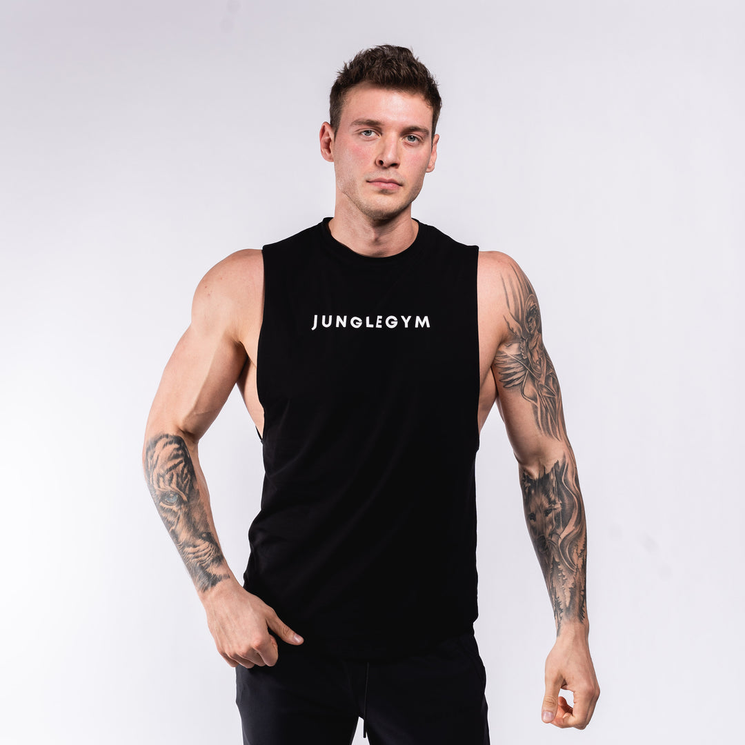 Performance Scooped Cutoff - Black