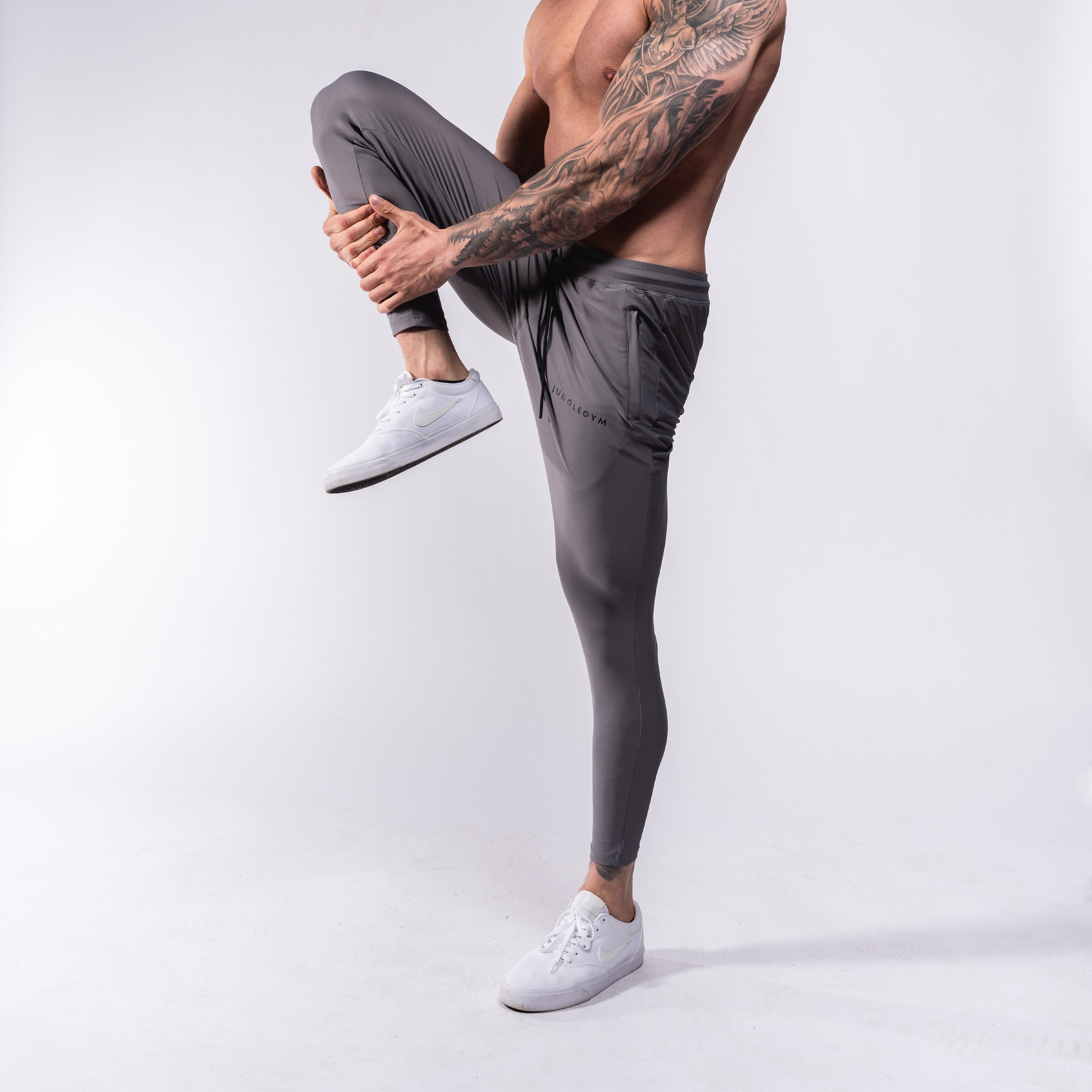 Junglegym Athletics Performance Tech Joggers Billet Silver Billet Silver L