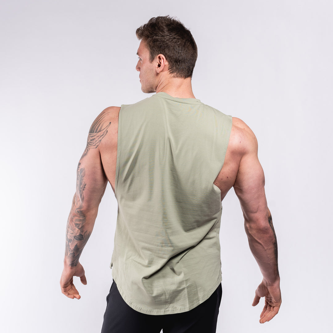 Performance Scooped Cutoff - Sage