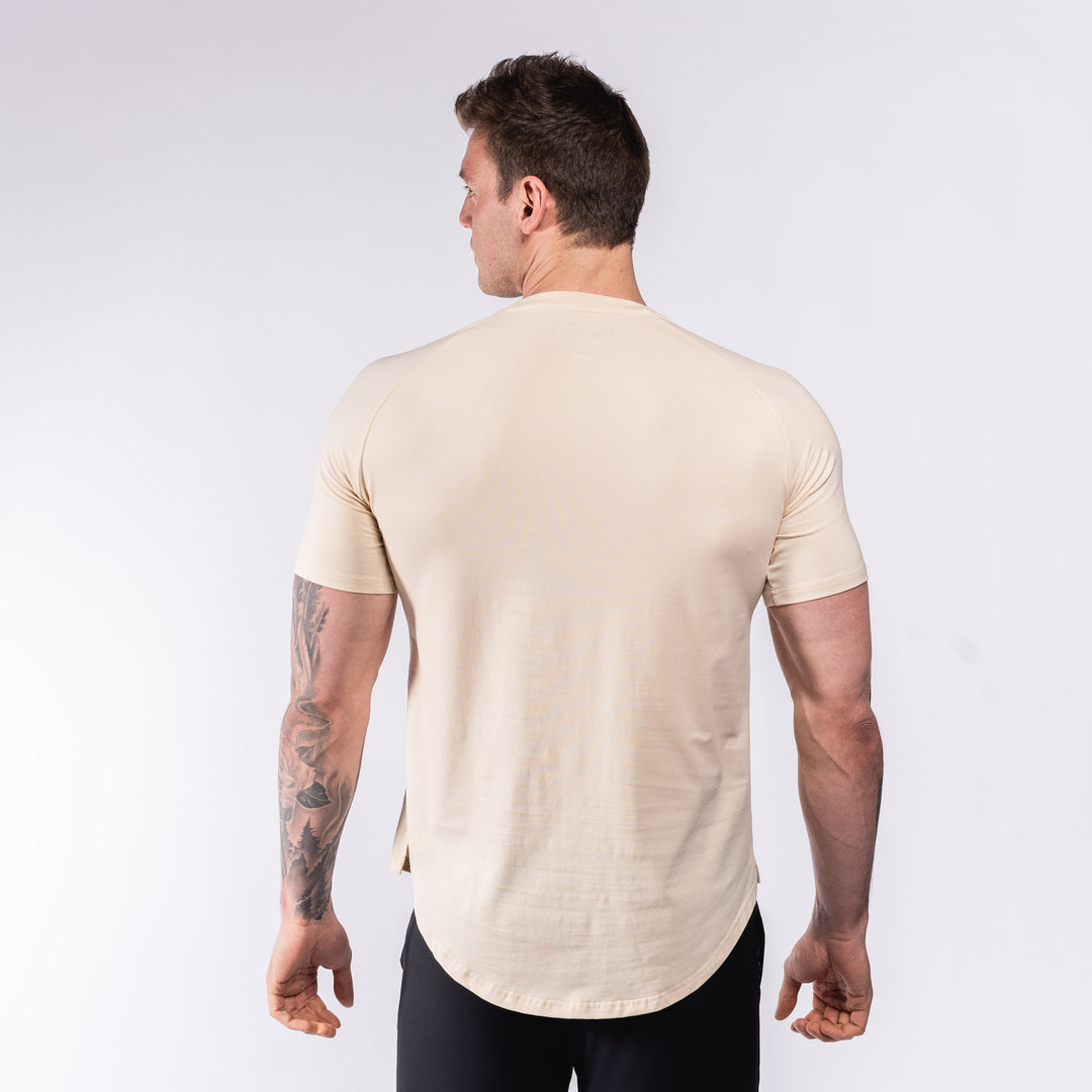 Performance Scooped T-Shirt - Ivory